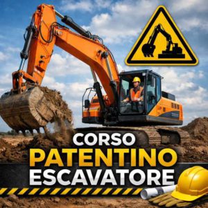 Iscrizione Corso Patentino Escavatore